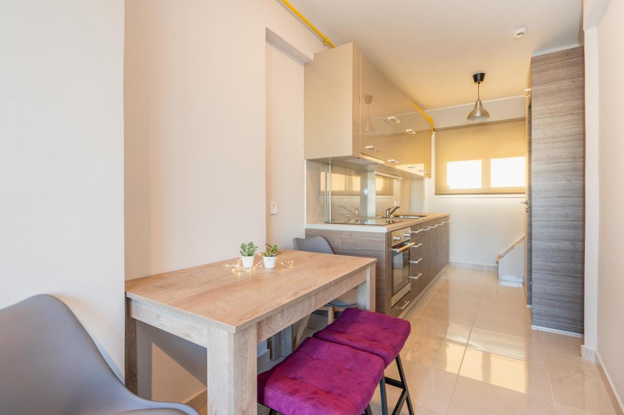 Sunny Penthouse W/ Acropolis View Next To Metro Atenas Exterior foto